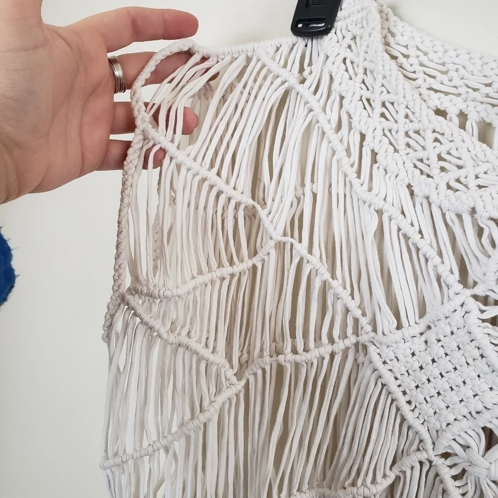 Denim & supply macromae with fringe top. Sz XS